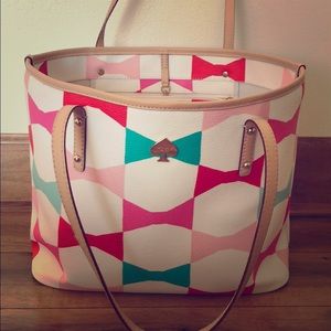 Limited edition Kate spade bow tote